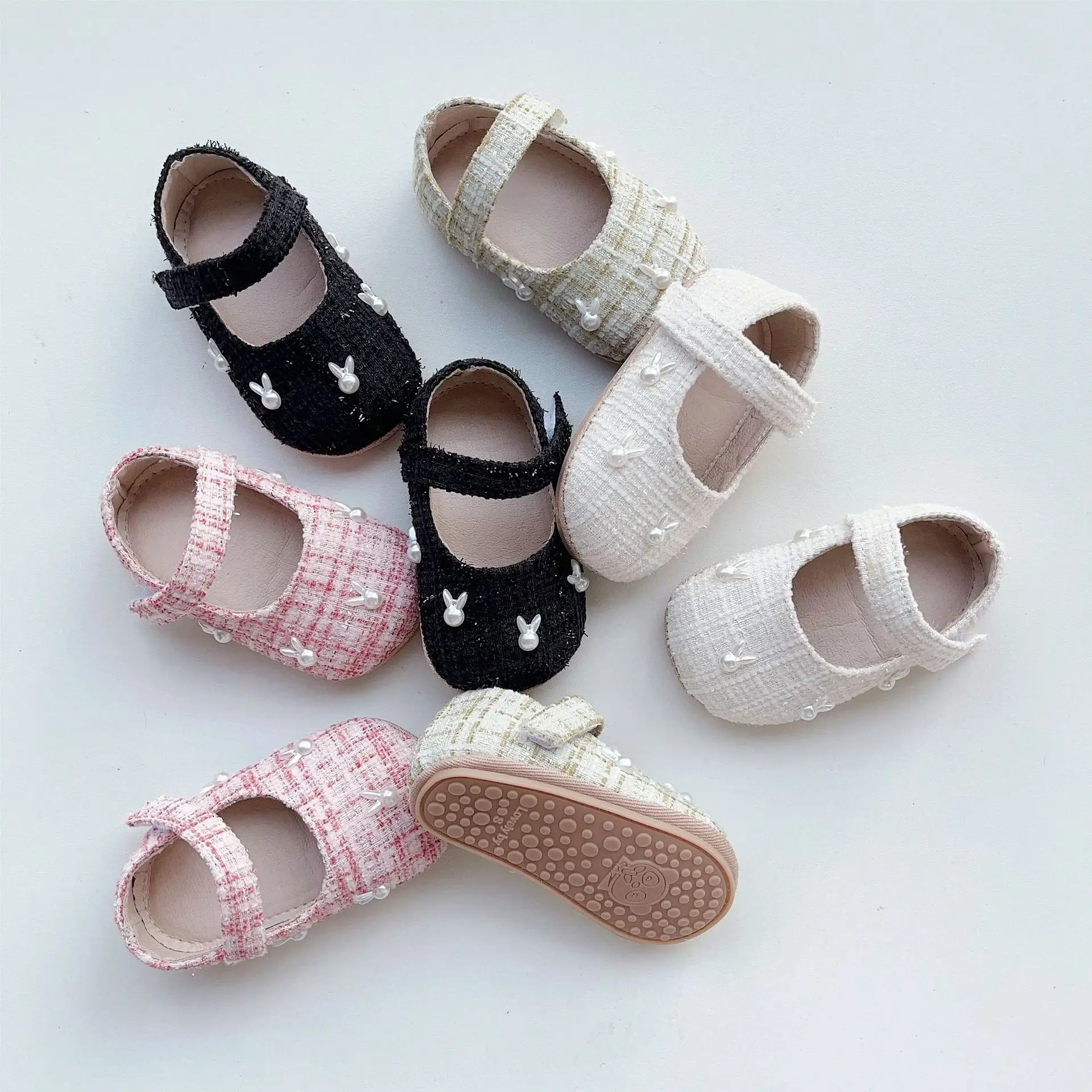 Baby Slip-On Shoes Cream Non-Slip Soft Sole — feature 10