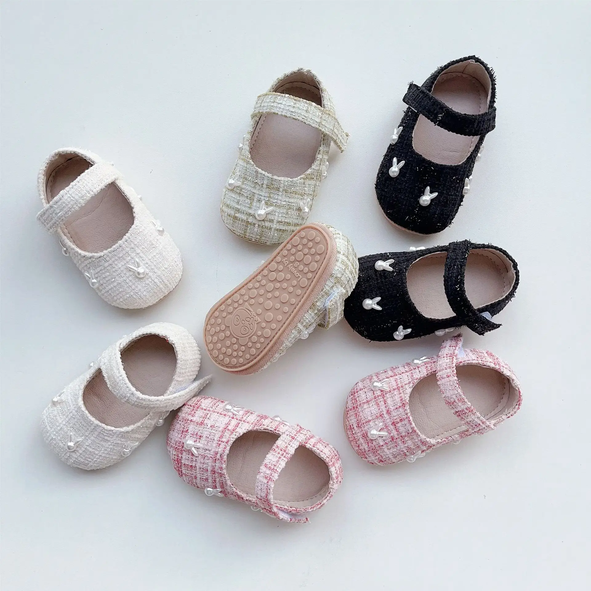 Baby Slip-On Shoes Cream Non-Slip Soft Sole — feature 16
