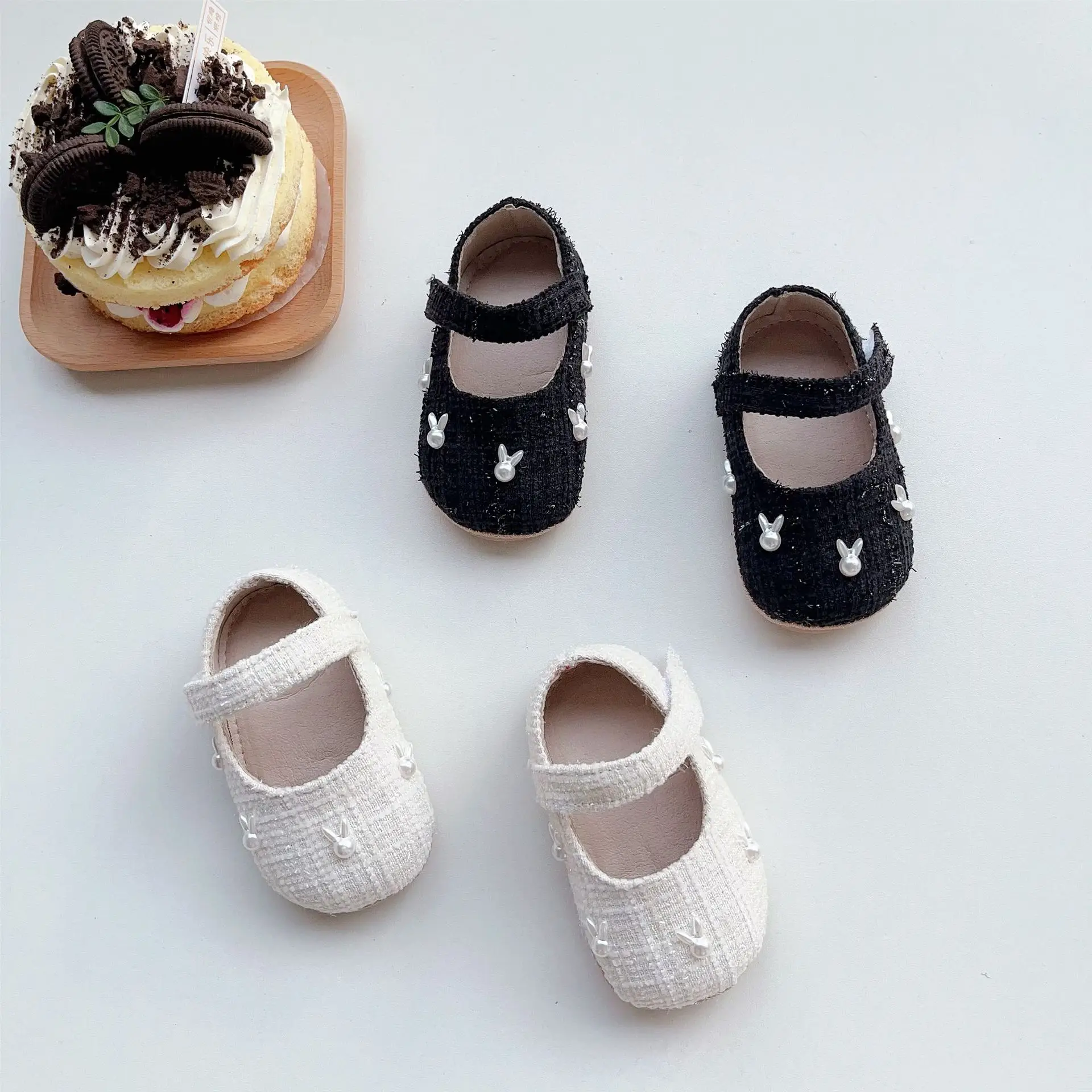 Baby Slip-On Shoes Cream Non-Slip Soft Sole — feature 18