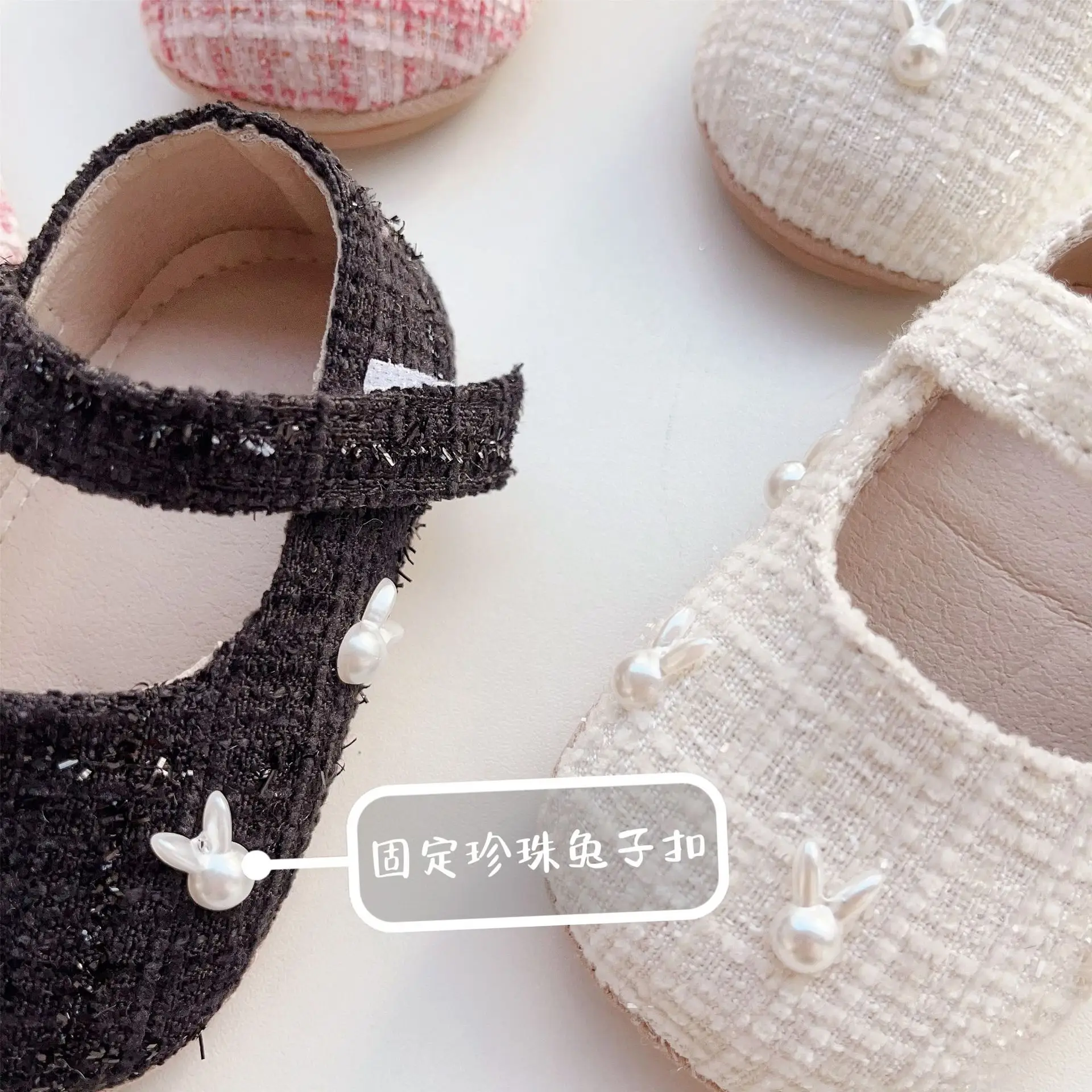 Baby Slip-On Shoes Cream Non-Slip Soft Sole — feature 3