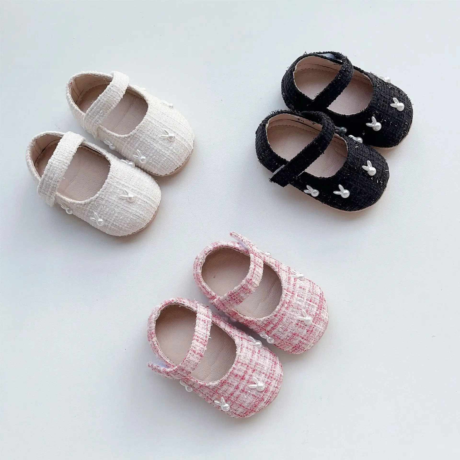 Baby Slip-On Shoes Cream Non-Slip Soft Sole — feature 7