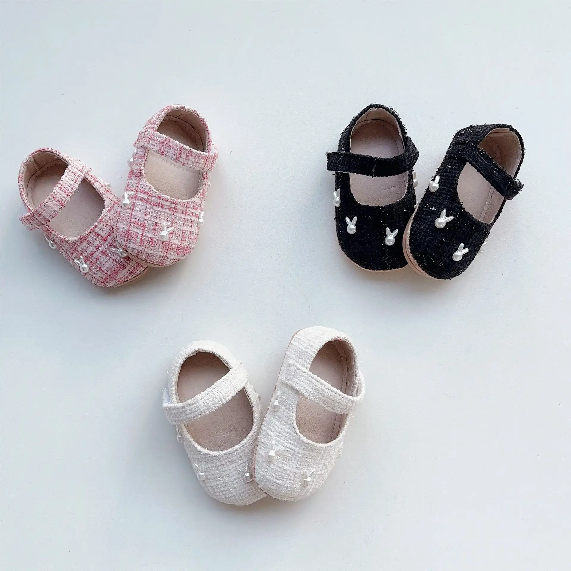 Baby Slip-On Shoes Cream Non-Slip Soft Sole — feature 8