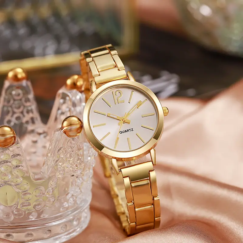 Women's Silver Quartz Watch for Girls Casual All-Match - Image 7
