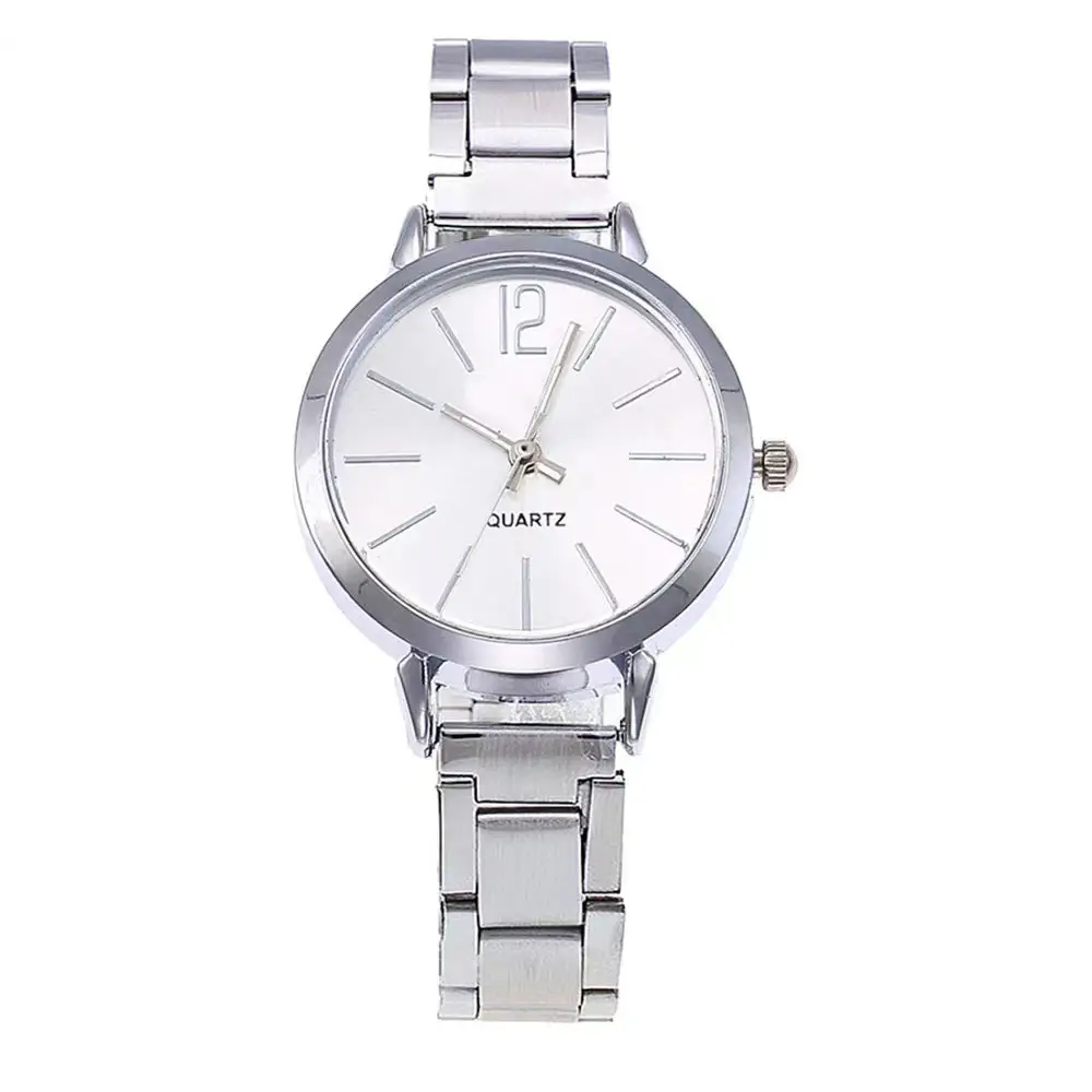 Women's Silver Quartz Watch for Girls Casual All-Match - Image 9