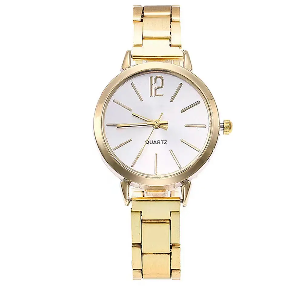 Women's Silver Quartz Watch for Girls Casual All-Match - Image 2