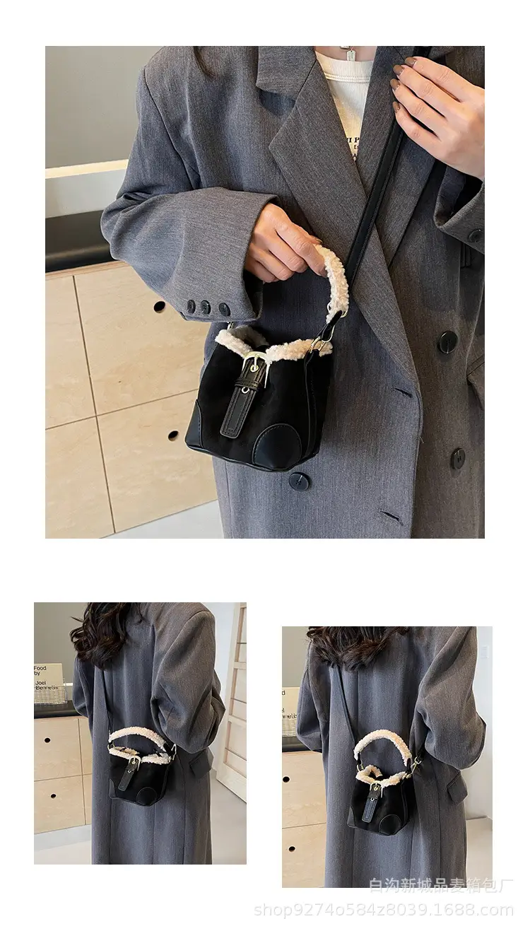 Retro Matte Wool Handbag for Women 2026 — feature 10
