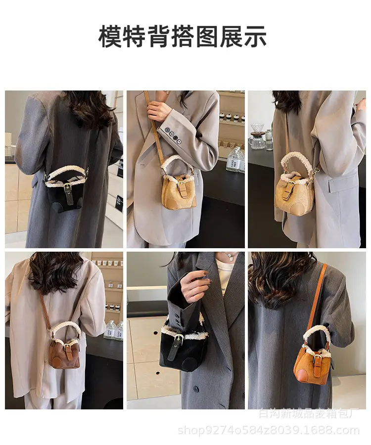 Retro Matte Wool Handbag for Women 2026 — feature 8