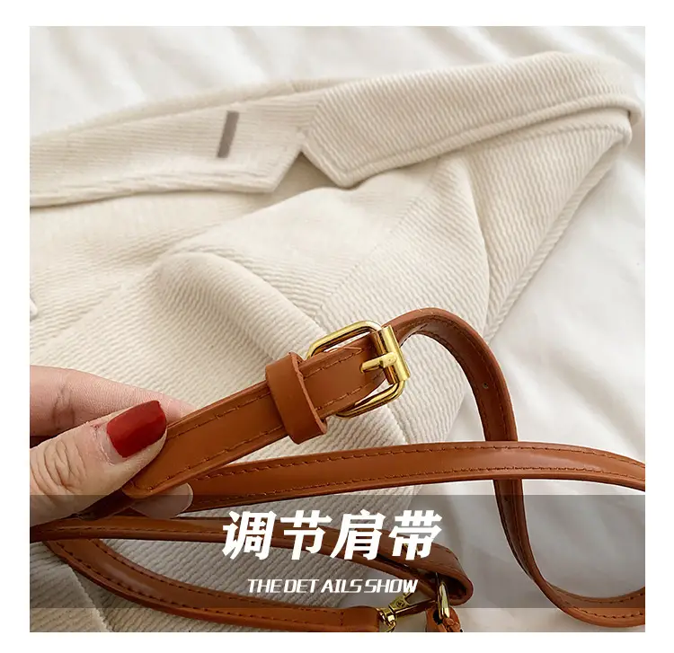 Women's Retro Crossbody Bag Brown Leather Commuter Style — feature 10