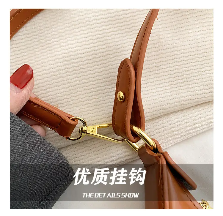 Women's Retro Crossbody Bag Brown Leather Commuter Style — feature 11