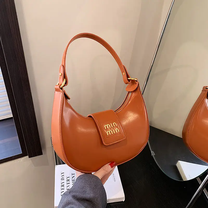 Women's Retro Crossbody Bag Brown Leather Commuter Style — feature 36