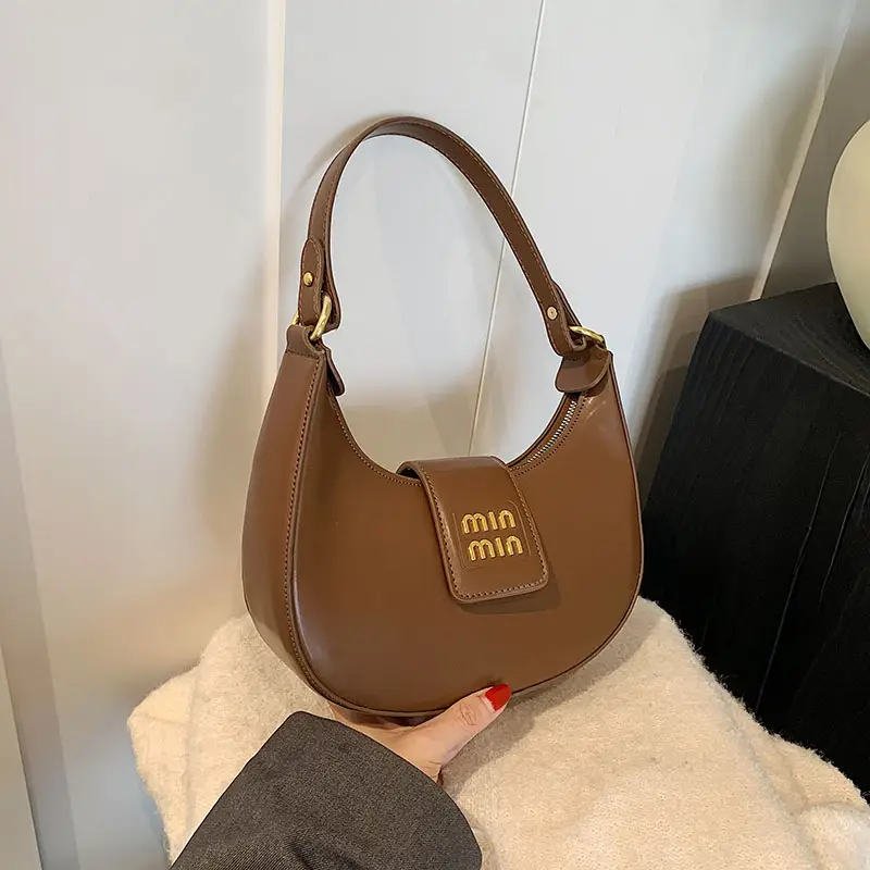 Women's Retro Crossbody Bag Brown Leather Commuter Style — feature 42