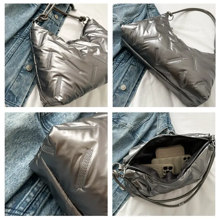 Black Cotton Shoulder Bag for Women 2024 — feature 9