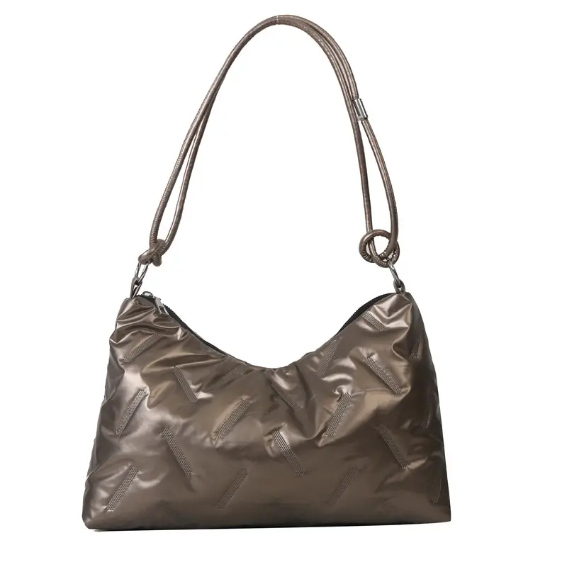 Black Cotton Shoulder Bag for Women 2024 - Image 4