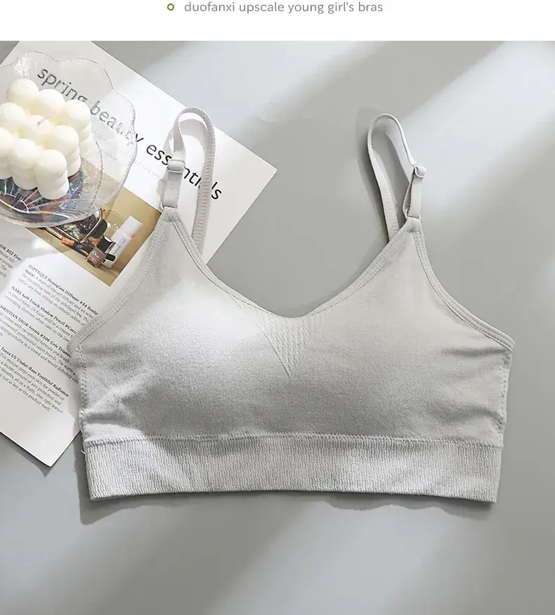 Black V-Neck Vests for Girls Underwear Summer — feature 16