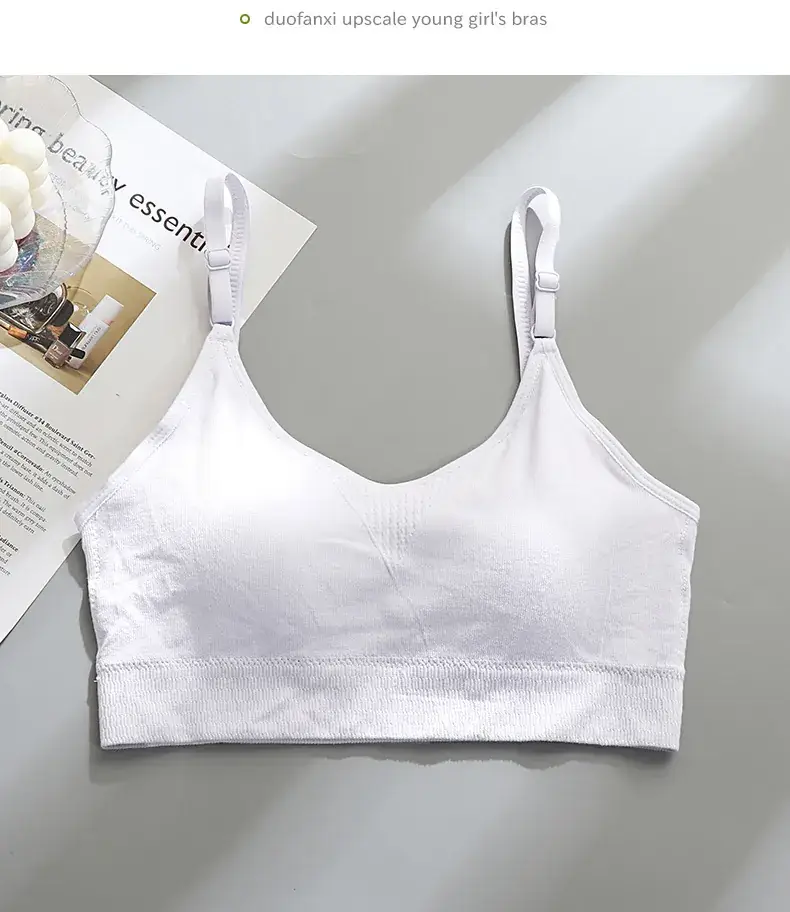 Black V-Neck Vests for Girls Underwear Summer — feature 17