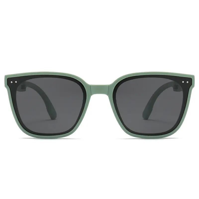 Children's Anti-UV Sunglasses Portable Beige Black