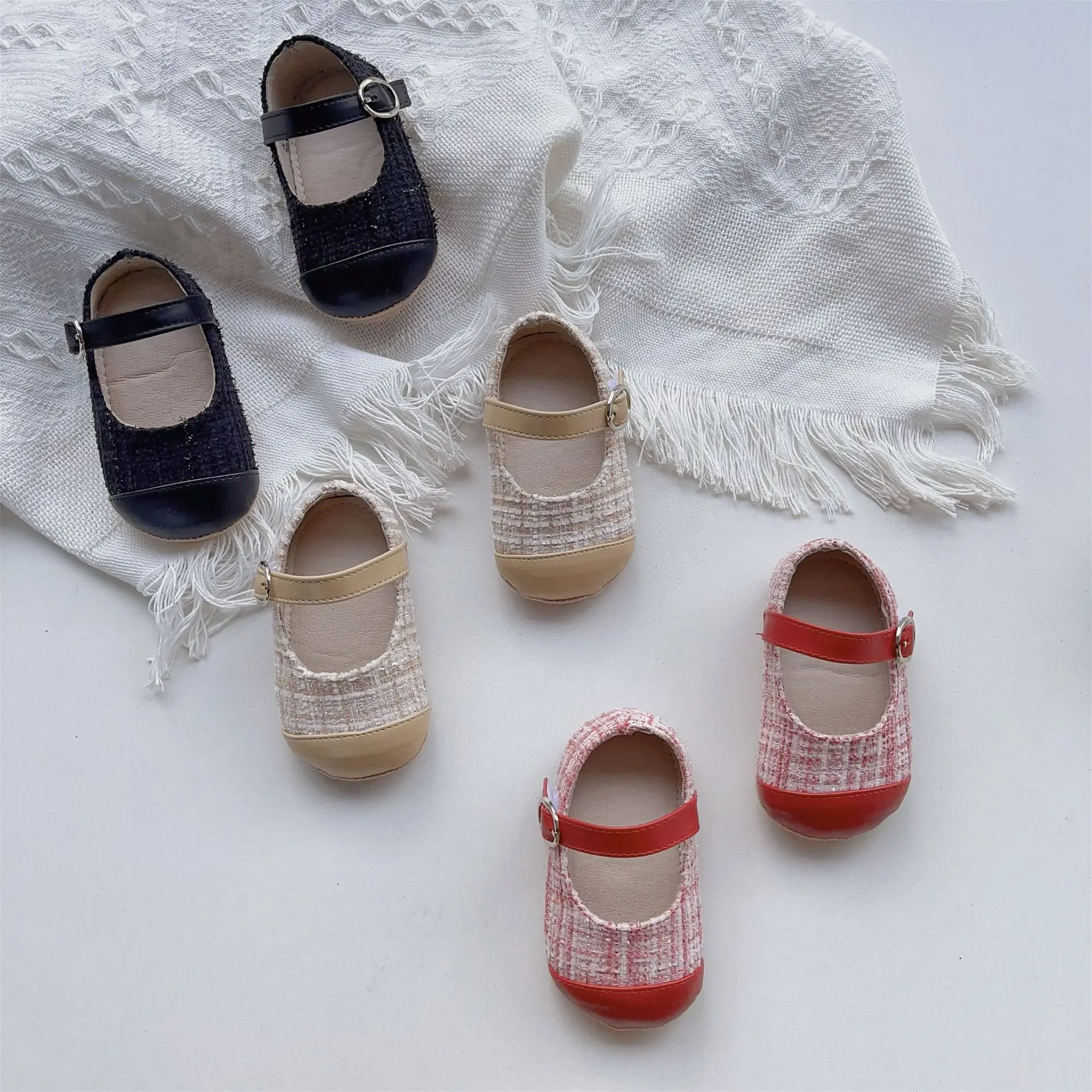 2024 New Baby Walking Shoes Cotton Non-Slip