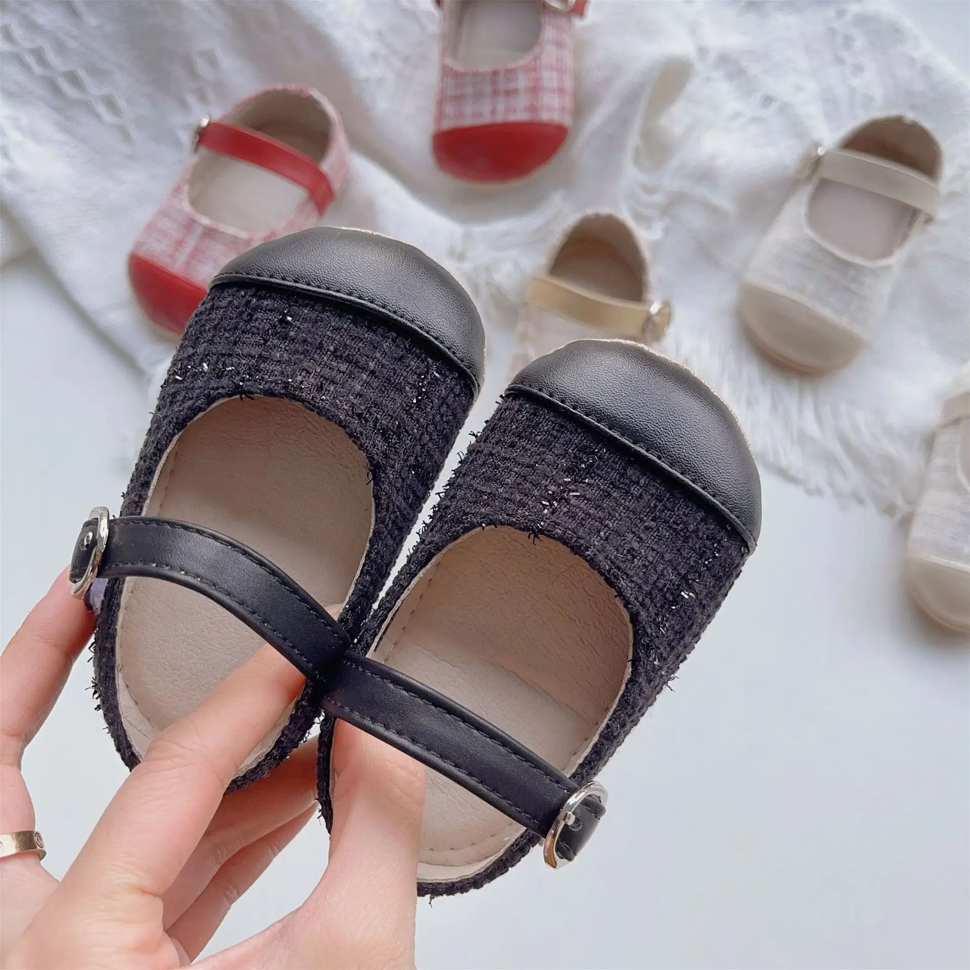 2024 New Baby Walking Shoes Cotton Non-Slip