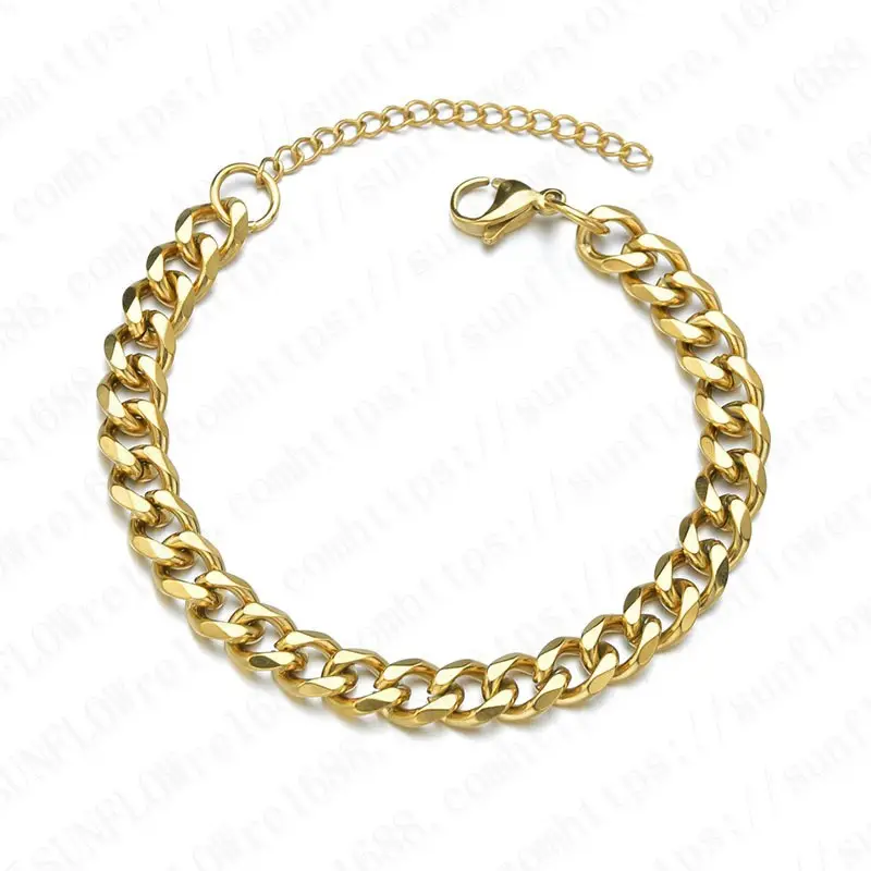 Men's Gold Chain Wristwatch with Calendar & Quartz Movement — feature 7