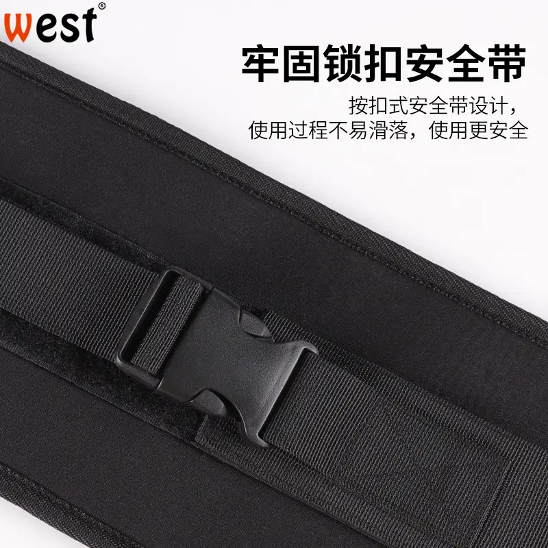 Hip Training Belt Pink Black Grey Adjustable Weight - Image 7