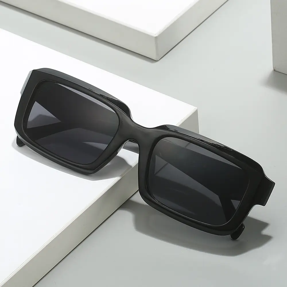 Lovery Leopard Sunglasses for Men Women Square Frame - Image 10