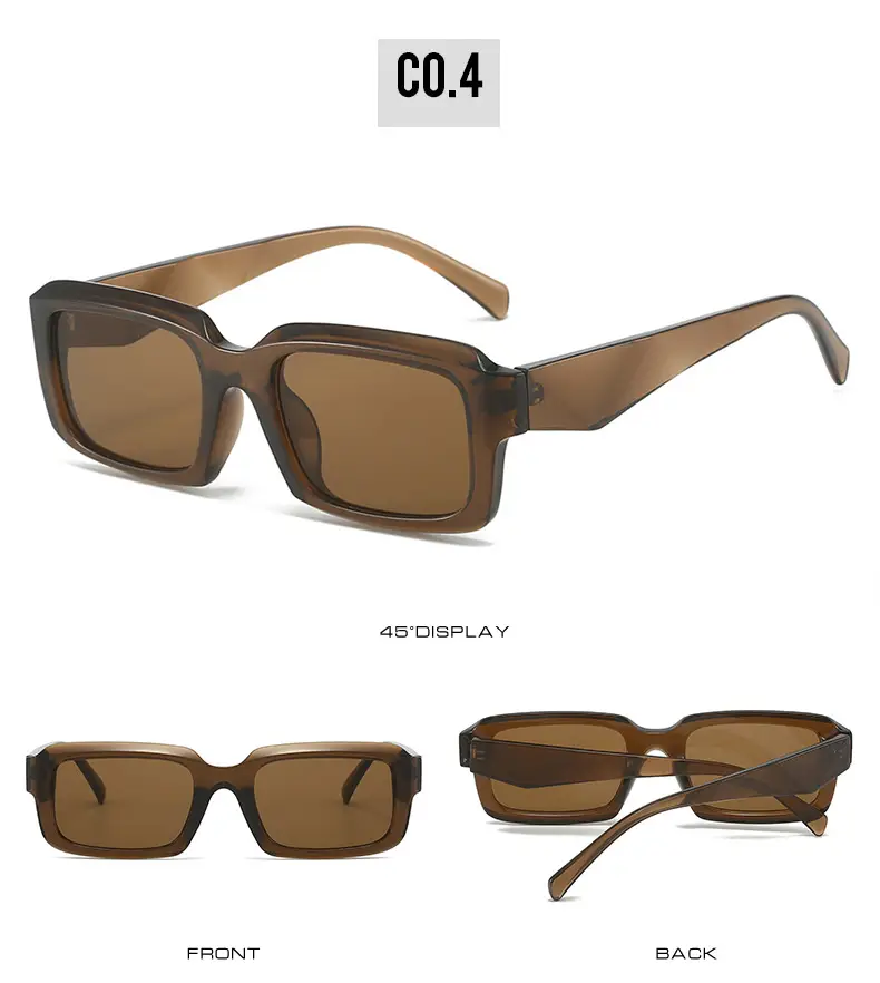 Lovery Leopard Sunglasses for Men Women Square Frame β feature 10