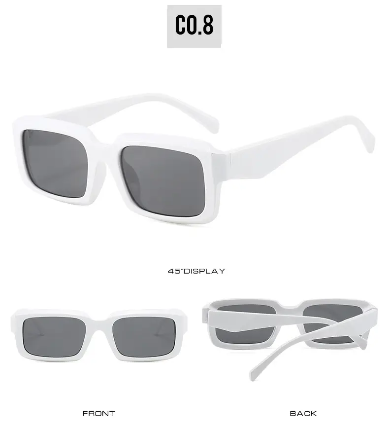 Lovery Leopard Sunglasses for Men Women Square Frame β feature 14
