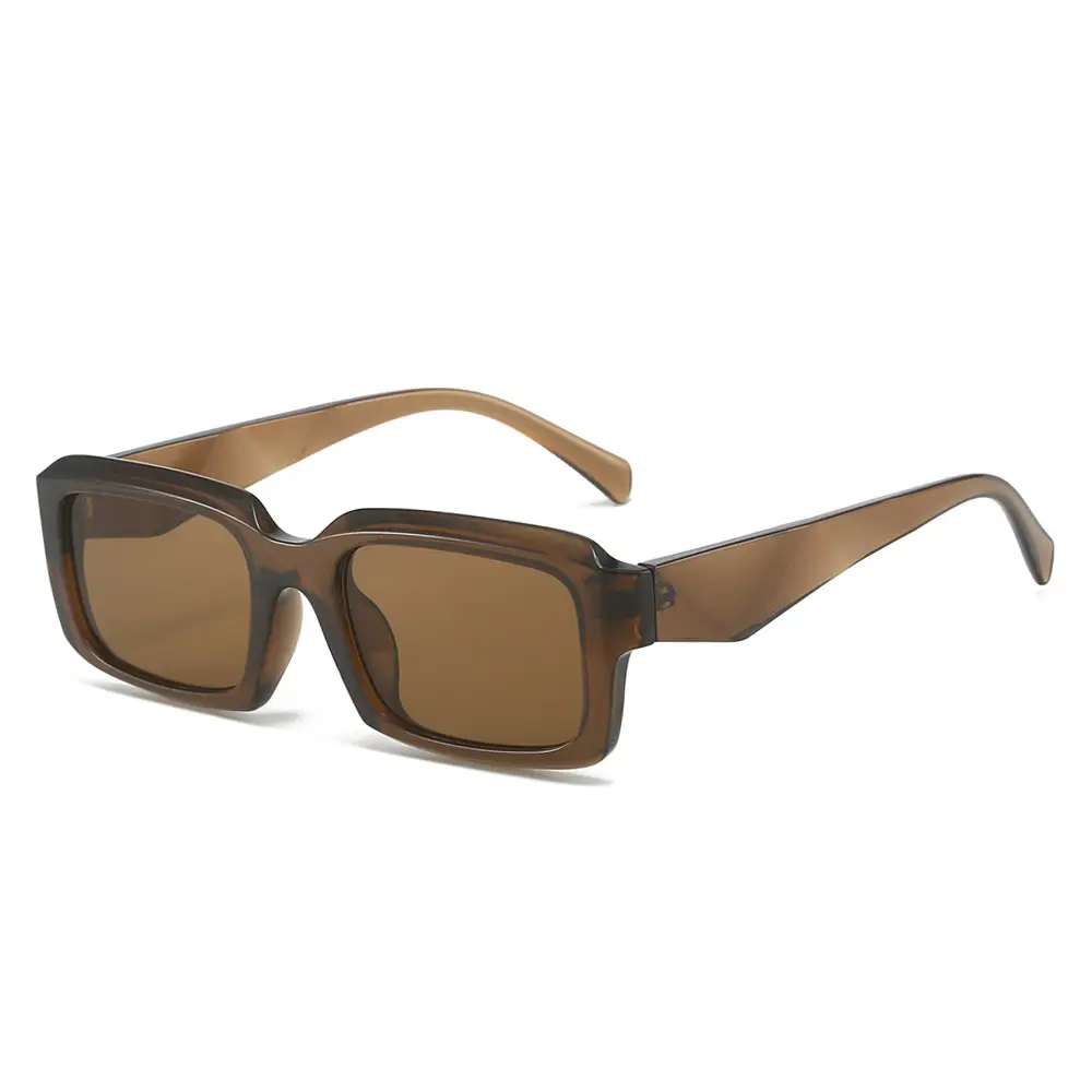 Lovery Leopard Sunglasses for Men Women Square Frame - Image 4