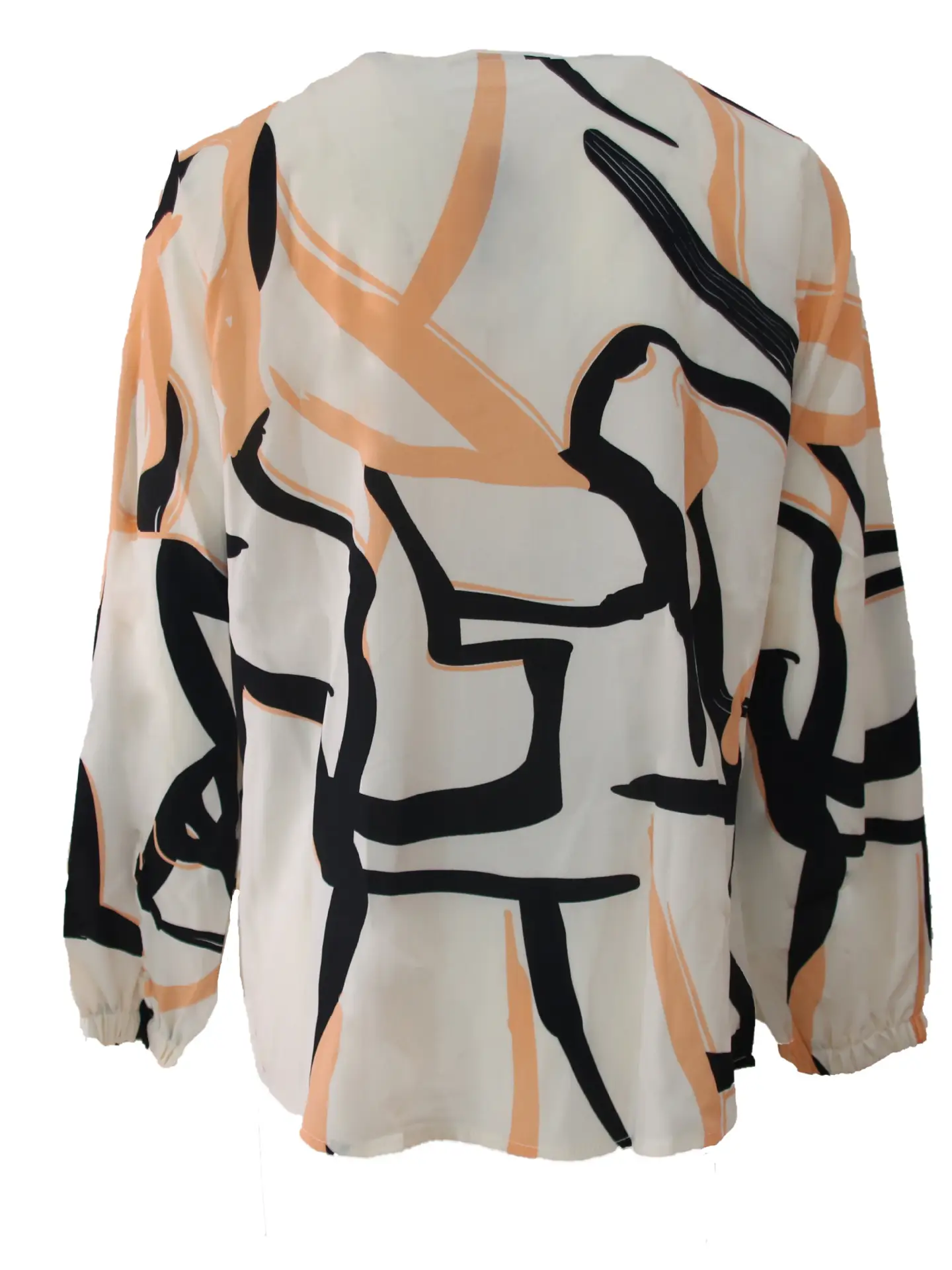 2023 Muslim Floral Puff Sleeve Women's Blouse — feature 8