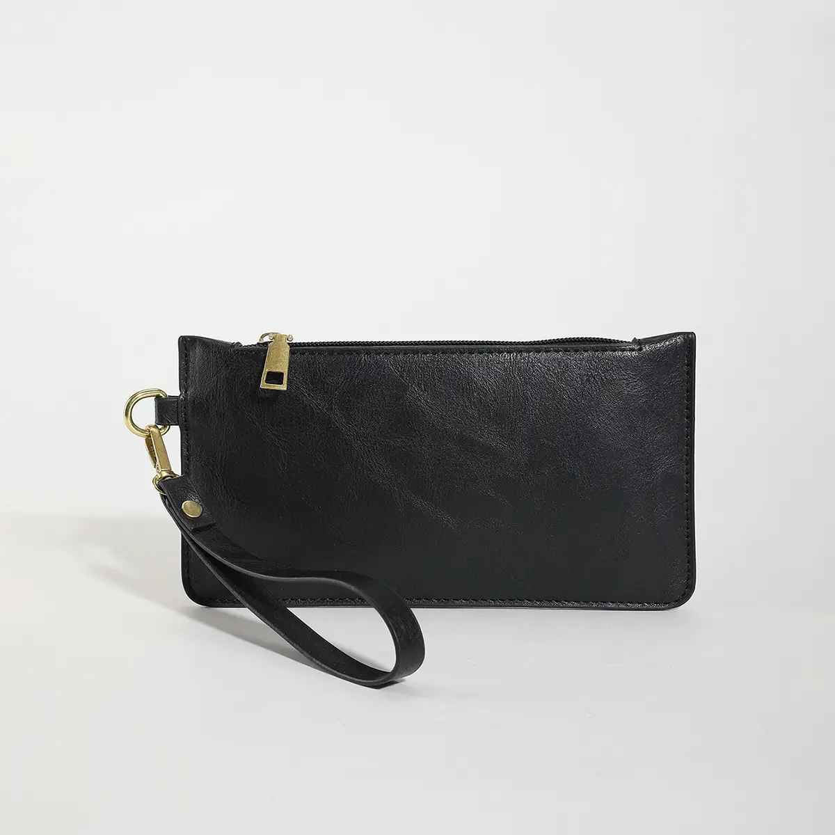 Women's Brown Leather Crossbody Bag with Wide Strap - Image 9