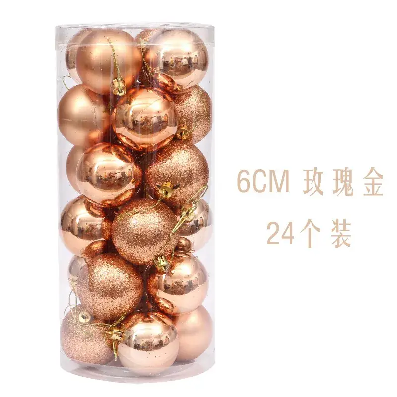 24cm Red Christmas Ball Decorative Ceiling Ball - Image 17