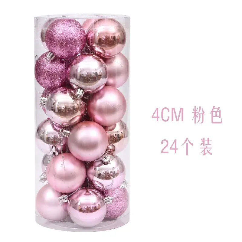 24cm Red Christmas Ball Decorative Ceiling Ball - Image 7