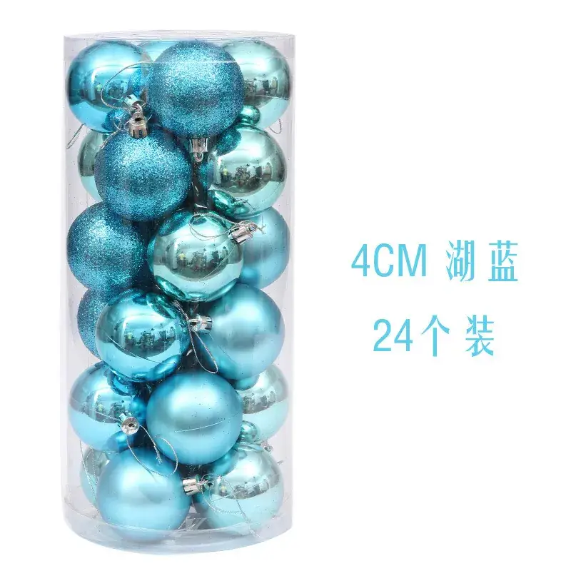 24cm Red Christmas Ball Decorative Ceiling Ball - Image 8