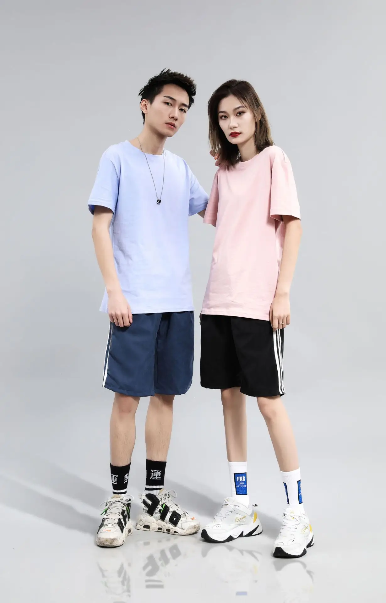 Black Cotton T-Shirt European Size 190g — feature 13