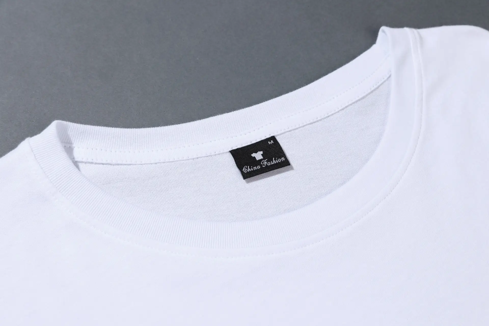 Black Cotton T-Shirt European Size 190g — feature 15