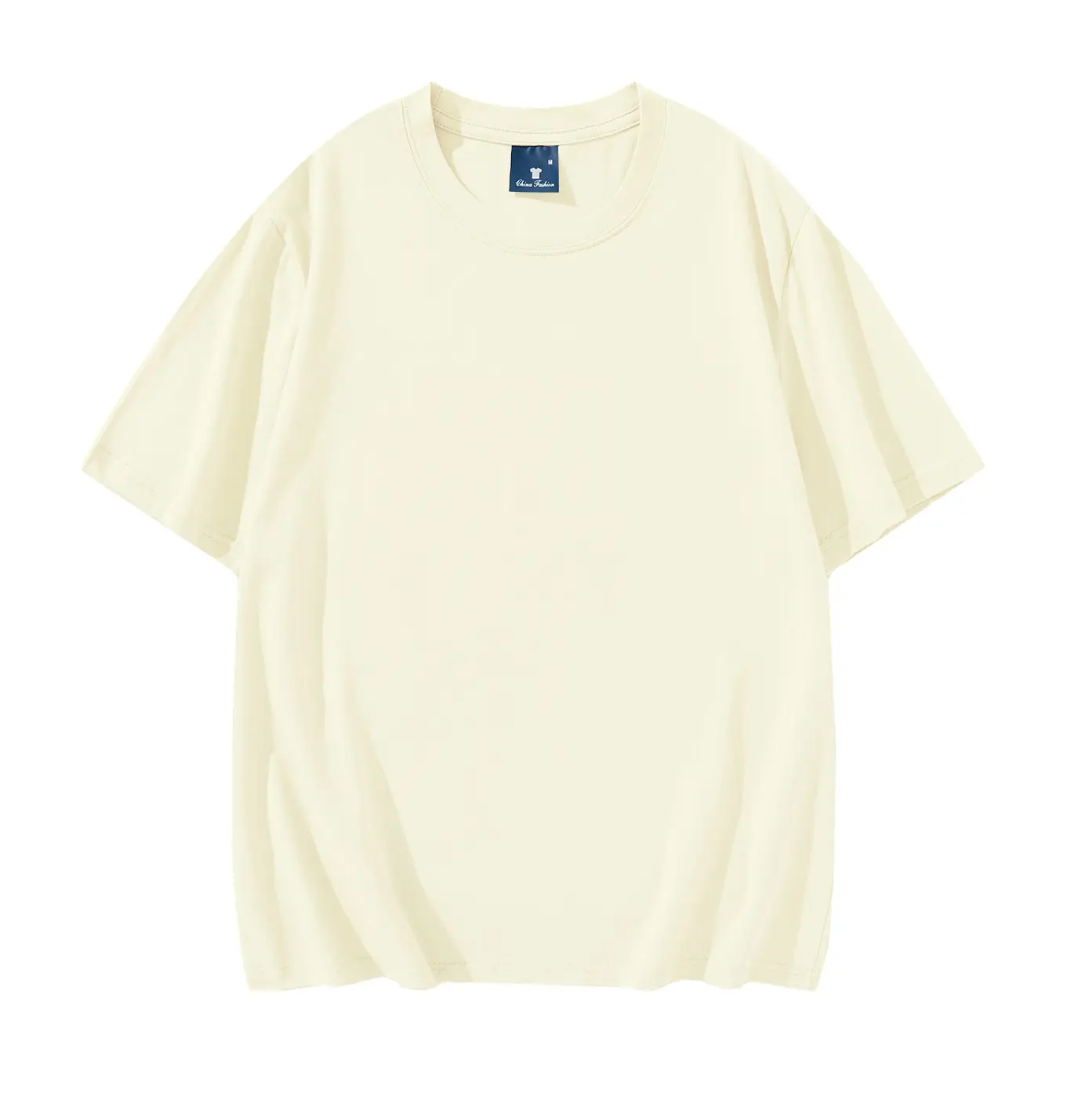 Black Cotton T-Shirt European Size 190g