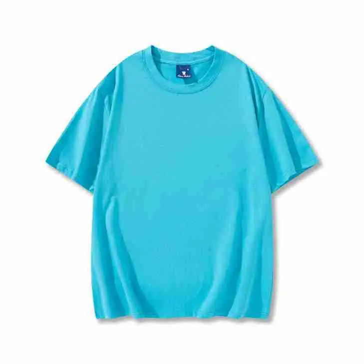 Black Cotton T-Shirt European Size 190g