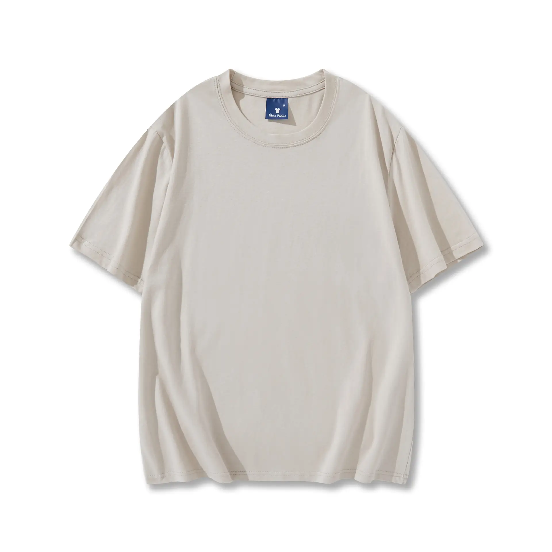 Black Cotton T-Shirt European Size 190g