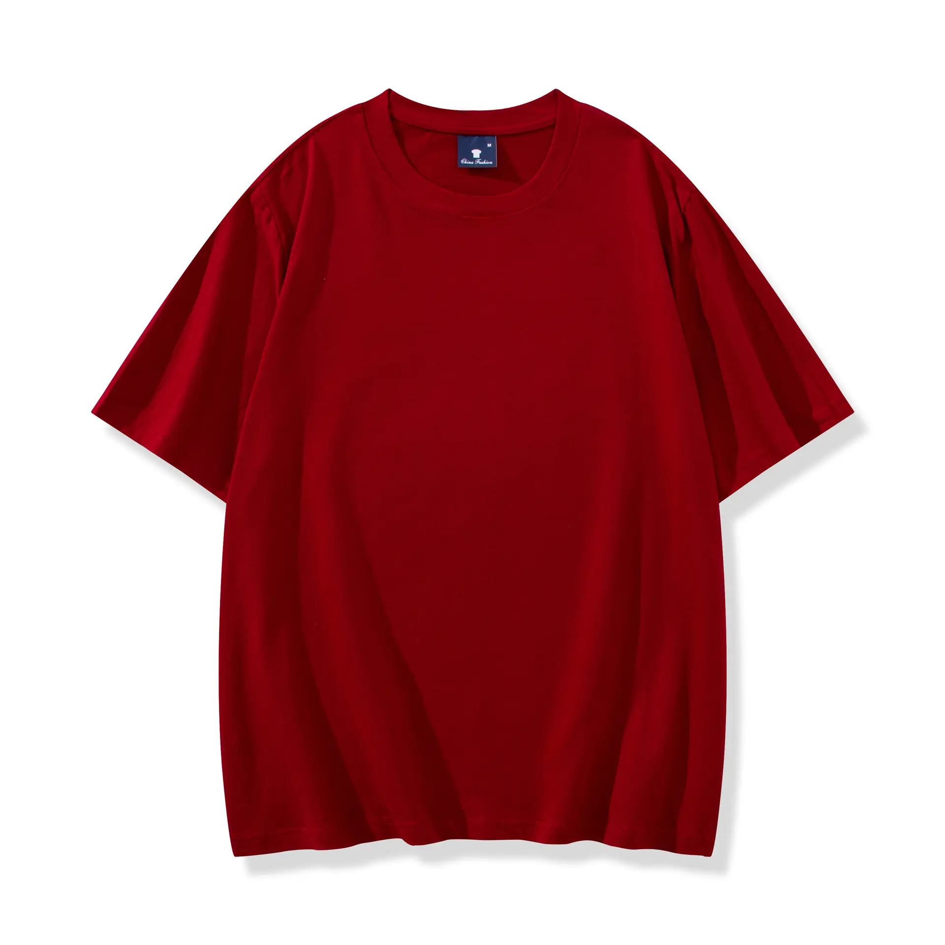 Black Cotton T-Shirt European Size 190g