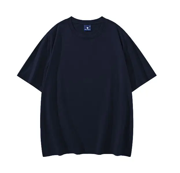 Black Cotton T-Shirt European Size 190g