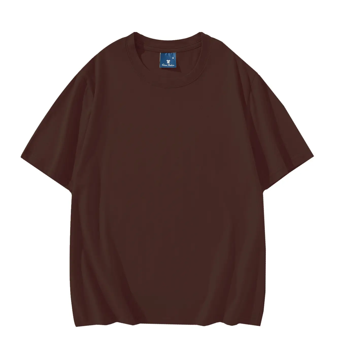 Black Cotton T-Shirt European Size 190g