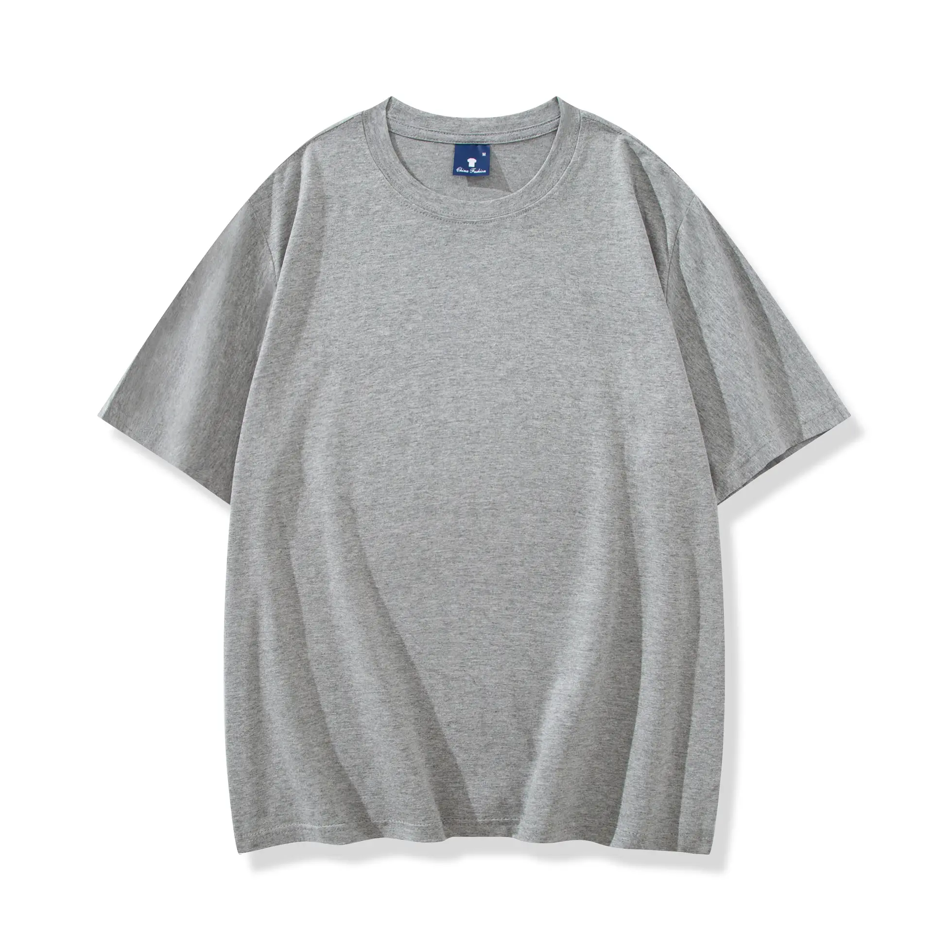 Black Cotton T-Shirt European Size 190g