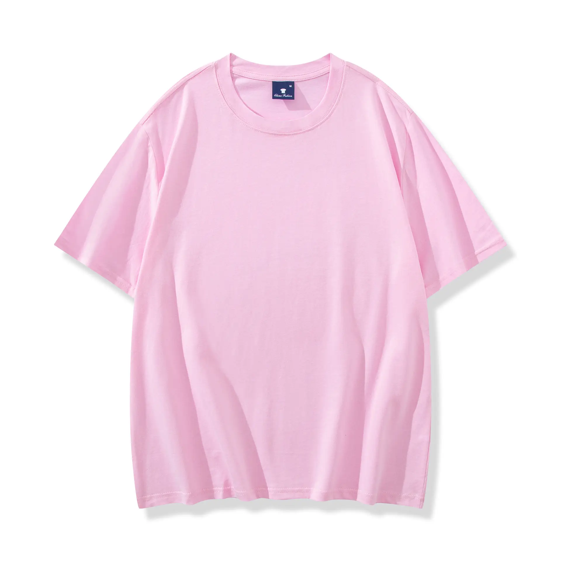 Black Cotton T-Shirt European Size 190g