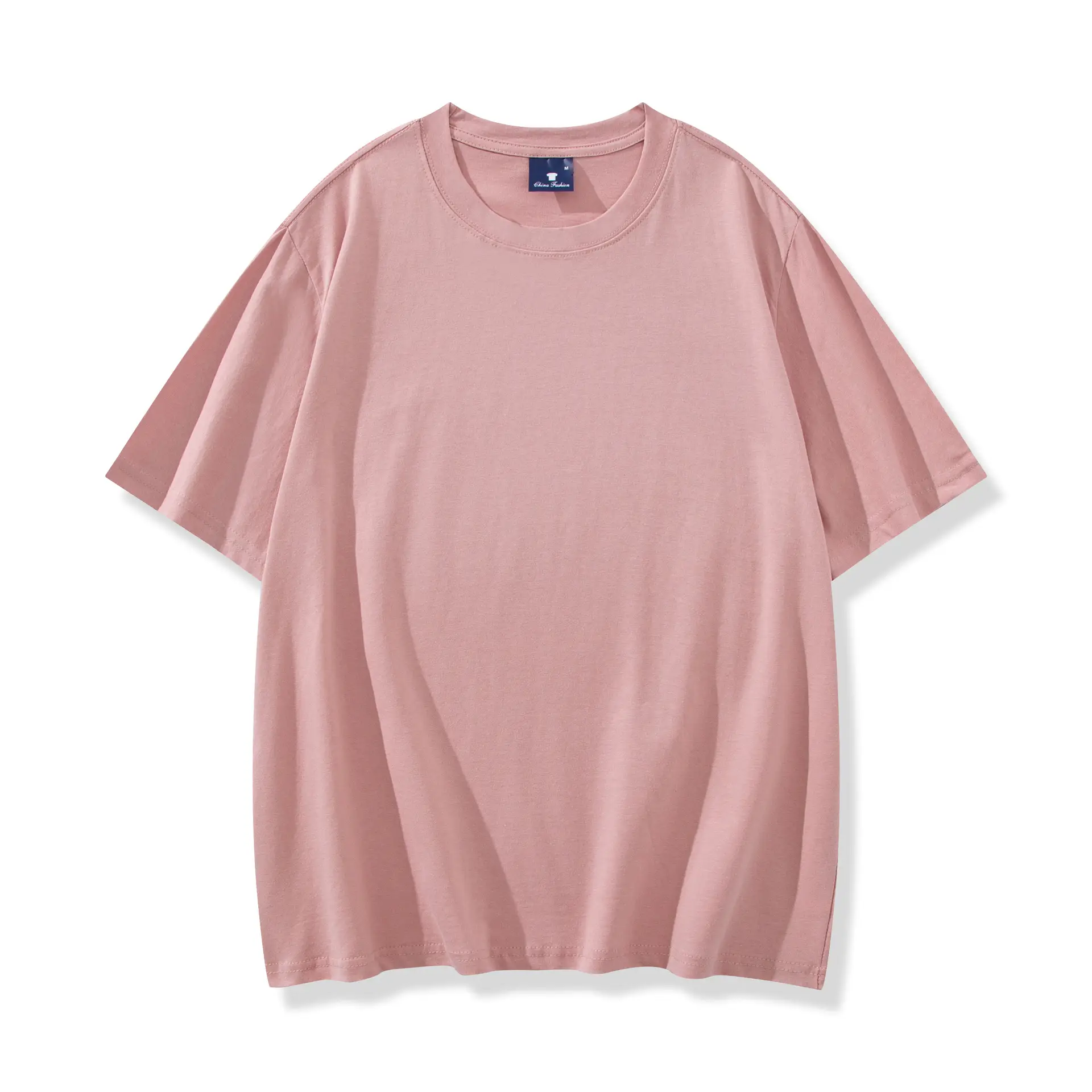 Black Cotton T-Shirt European Size 190g