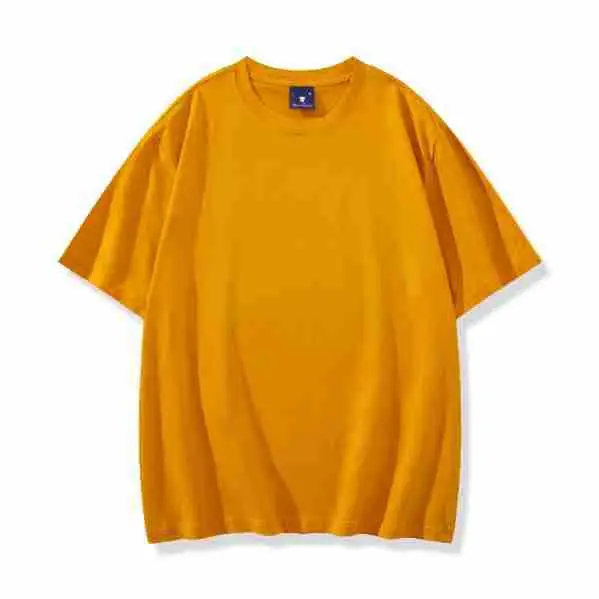 Black Cotton T-Shirt European Size 190g