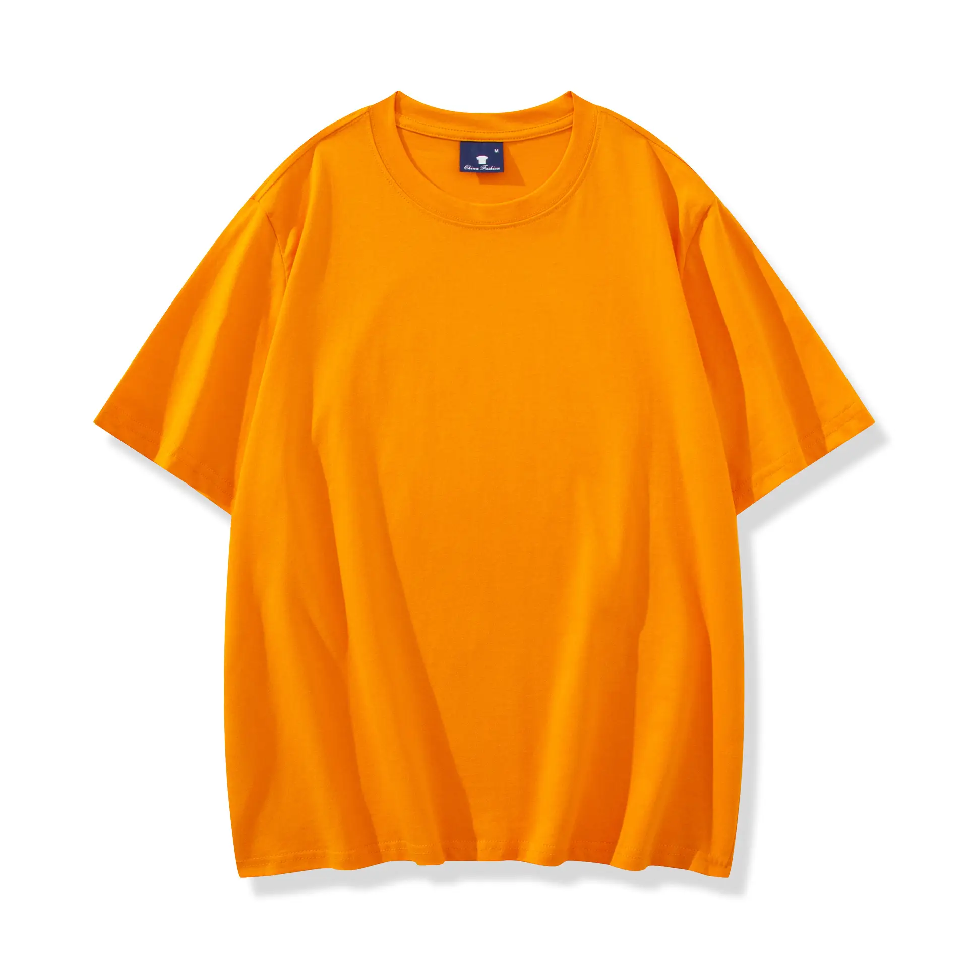 Black Cotton T-Shirt European Size 190g