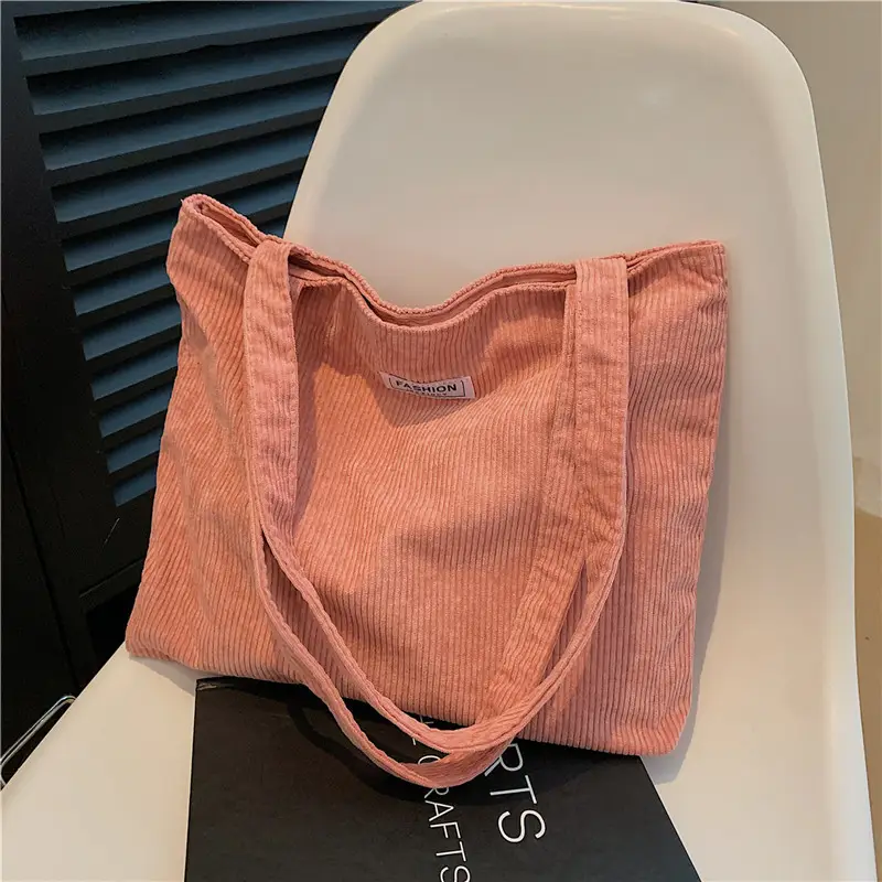 Pink Waffle Textured Handbag for Women 2024 - Image 15