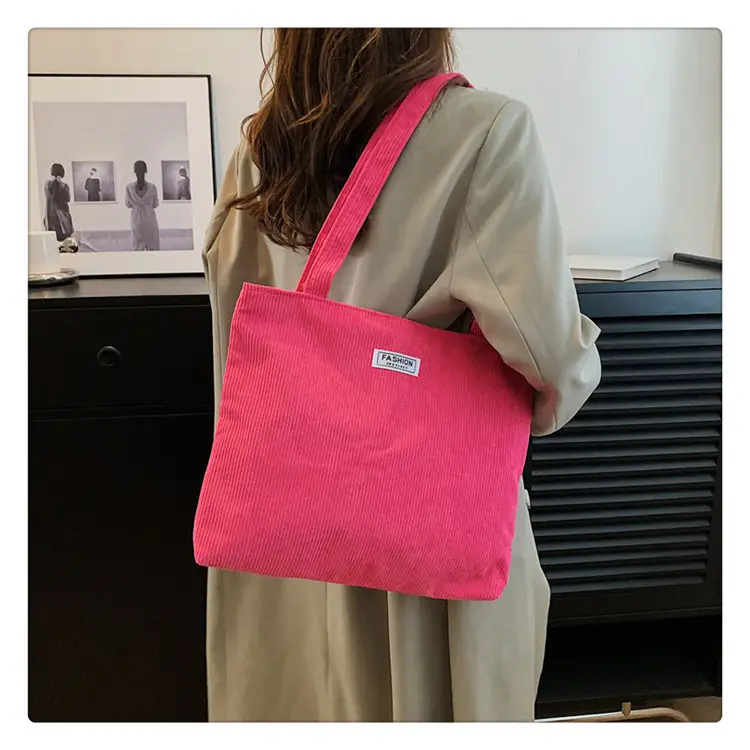 Pink Waffle Textured Handbag for Women 2024 — feature 24