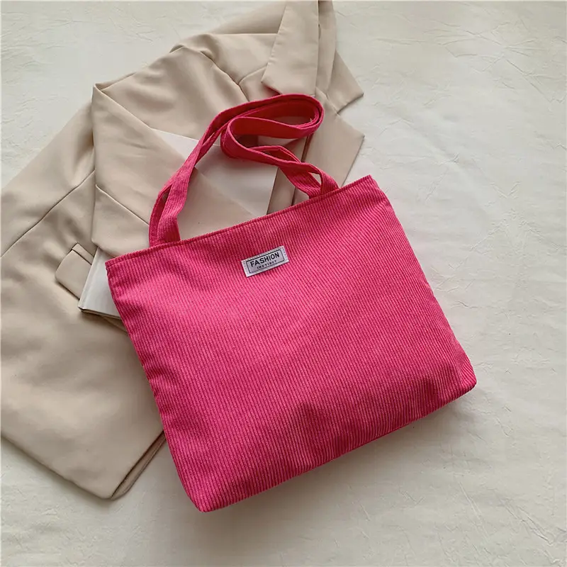 Pink Waffle Textured Handbag for Women 2024 - Image 11