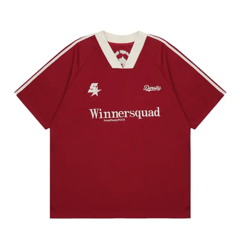 Winnersquad Red 3 Bar Short Sleeve T-Shirt